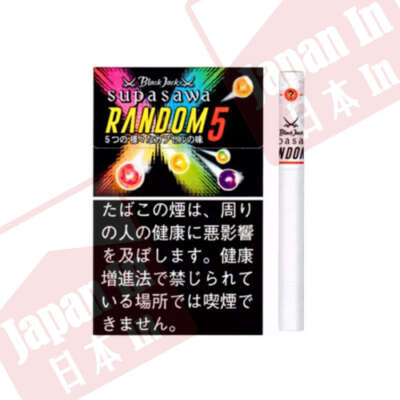 Black Jack 黑傑克 Random 5mg 五種隨機口味水果爆珠